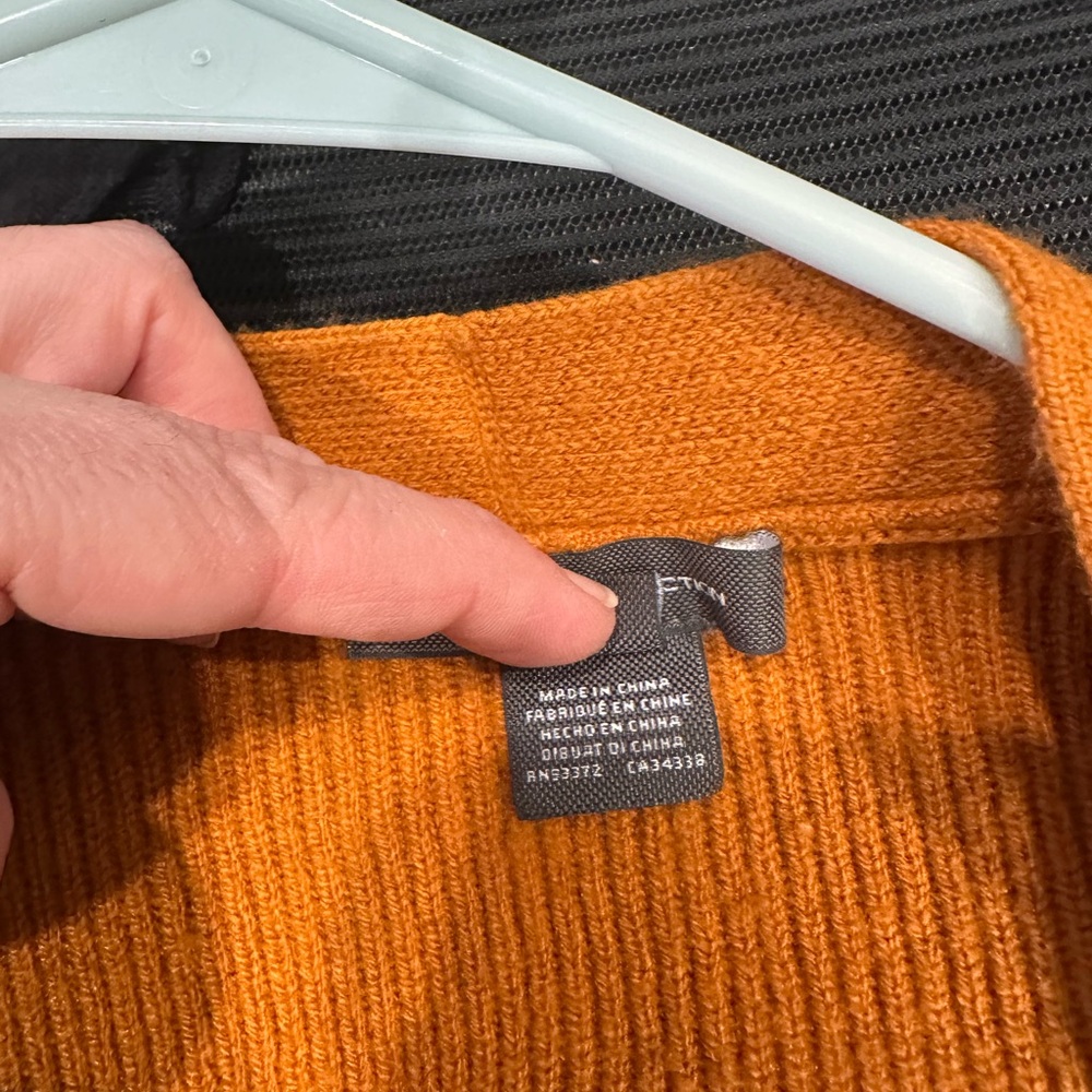 French Connection Rust Cardigan - image 3